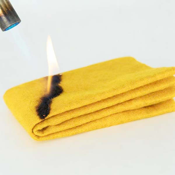 UL94 V-0 P84 Полиимидный игольчатый фетр. Огнестойкий термостойкий нетканый материал 260C для высокотемпературной изоляции и защиты.