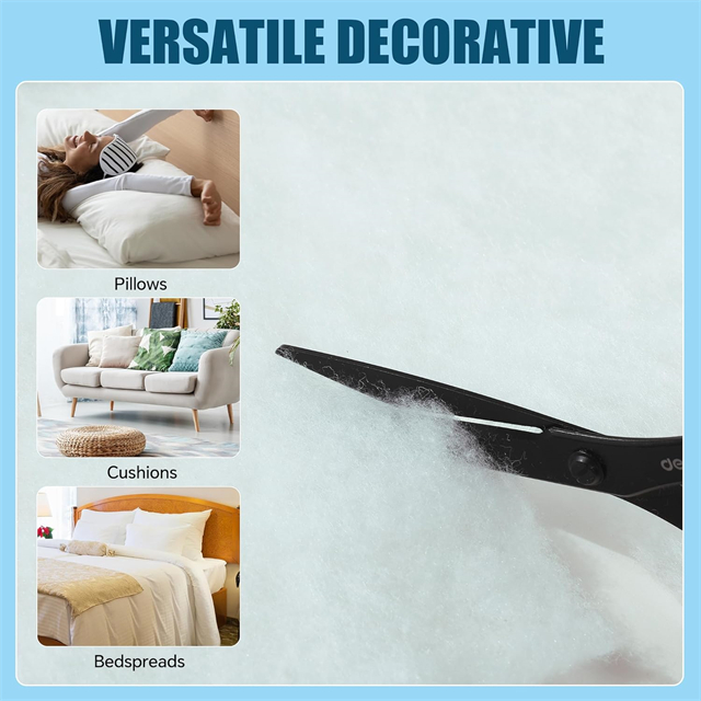 Обивочная набивка из полиэфирной ваты для мебели с высокой упругостью.