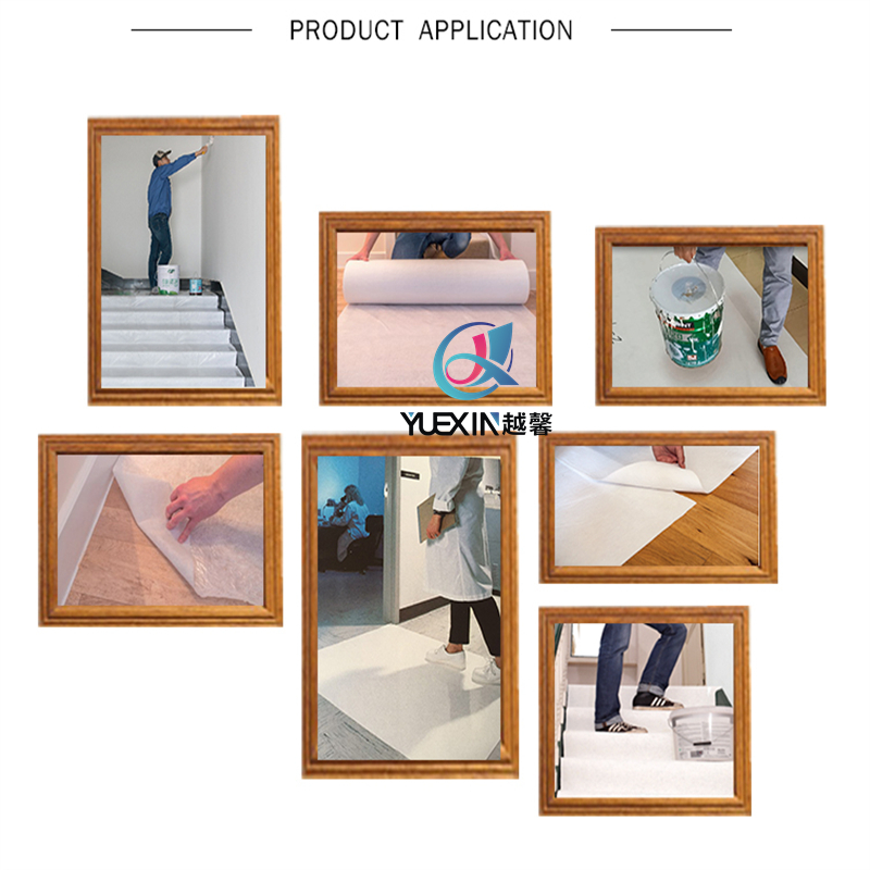 Белый малярный флис 03